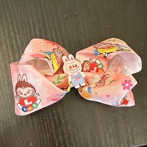 Monster Cartoon Hair Bow for Kids - Set of 3